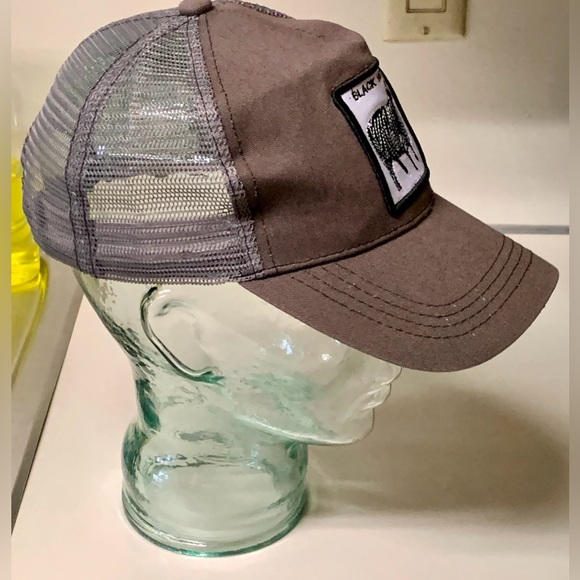 Unisex Adult One Size NOT GOORIN BROS Animal Farm Black Sheep Trucker Cap Hat - Picture 7 of 16